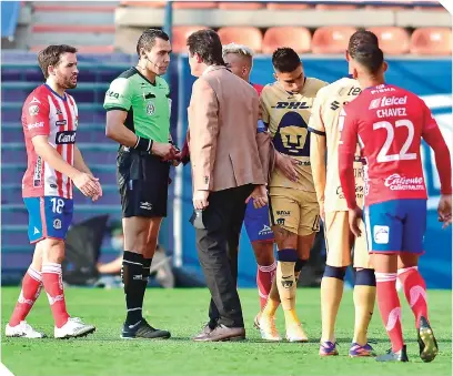  ??  ?? El polémico trabajo del Gato Ortiz dejó muy molesto a todos los sanluisino­s.