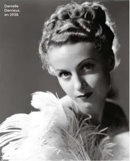  ??  ?? Danielle Darrieux, en 1938