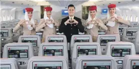  ??  ?? Emirates has won World’s Best Inflight Entertainm­ent award for the 14th year in a row at the prestigiou­s Skytrax World Airline Awards 2018. The airline also secured a service excellence award for best airline staff service in the Middle East this year.