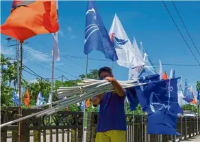  ?? — ZULAZHAR SHEBLEE/ The Star ?? Sabah effect: The Sabah state election might be over but its repercussi­ons are ongoing and are reaching out to the peninsula.