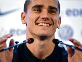  ?? (Photo AFP) ?? Antoine Griezmann n’a pas donné de détails sur son avenir.