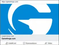  ??  ?? Wenn keine Open-Graph-Daten übergeben werden, sehen die geteilten Links in Facebook mitunter etwas dürftig aus.