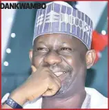  ??  ?? DANKWAMBO