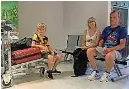  ?? ?? Fliegen zum ersten Mal ab Dresden: Marko Slotta und Antje Teichert mit Sohn Marc-Aurelio.