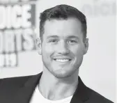  ?? RICHARD SHOTWELL/INVISION 2019 ?? Colton Underwood, who found fame on “The Bachelor,” has revealed that he is gay.