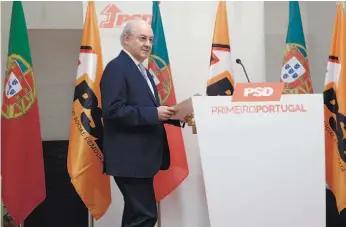  ??  ?? Tabu sobre voto da bancada laranja foi desfeito por presidente do PSD
