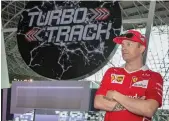  ?? Ferrari World Abu Dhabi ?? Scuderia Ferrari driver Kimi Raikkonen rode Ferrari World Abu Dhabi’s Turbo Track