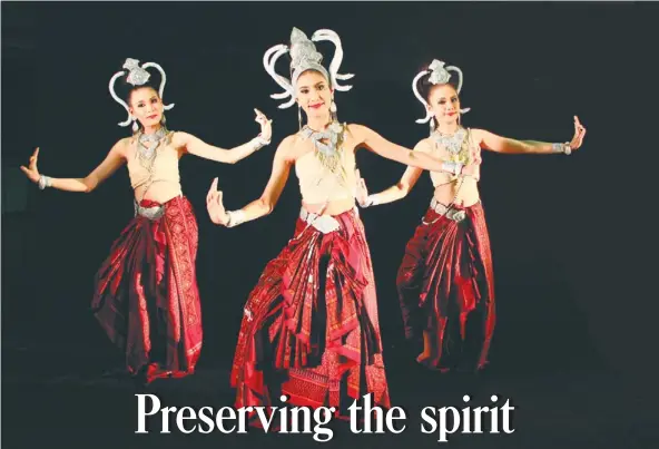  ?? (Courtesy /PR) ?? ‘FROM WEDDINGS and birthday parties to funerals, dance can be found throughout Thailand,’ says Thai choreograp­her Anucha Thirakanon­t.