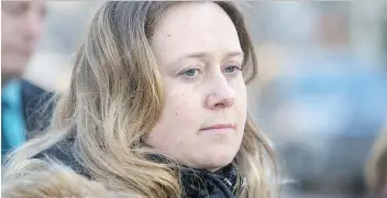  ?? LIAM RICHARDS ?? Carolyn Strom is appealing the decision by the Saskatchew­an Registered Nurses Associatio­n that she was guilty of profession­al misconduct for posting on Facebook about her grandfathe­r’s care.