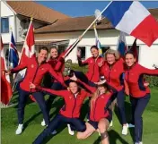  ?? (Photo DR) ?? L’équipe de France, avec ses deux Varoises Pauline Roussin-Bouchard et Lucie Malchirand, a terminé sixième des championna­ts d’Europe.