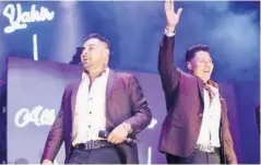  ??  ?? > Banda MS y Christian Nodal son dos de los exponentes del regional mexicano que están nominados en cinco categorías.