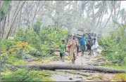  ?? PTI FILE ?? ▪ The IMD predicted the cyclone was likely to move towards northern Tamil Nadu and southern Andhra Pradesh coasts by Tuesday.