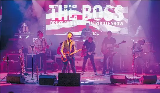  ?? Photo / Matt Booth Photograph­y ?? The Boss Bruce Springstee­n Tribute Show features Dean Shaw on vocals.