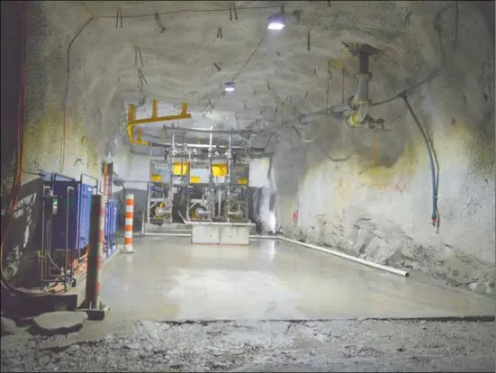  ??  ?? CPC Engineerin­g completed undergroun­d infrastruc­ture for Nova nickel mine.