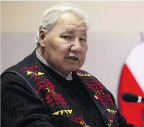  ?? KEVIN KING / POSTMEDIA NEWS FILES ?? Sen. Murray Sinclair said he was “deeply troubled” by the Canadian Judicial Council’s review of Justice Patrick Smith that could see the judge fired from Lakehead U.