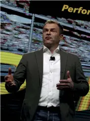  ??  ?? Tobias Moers has swapped the Mercedes AMG engine division for the top job at Aston Martin