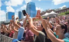  ?? MIKE CLARK/FOR THE TENNESSEAN ?? “We want our citizens and visitors to be able to ... enjoy the city and prepare for school without any threats of violence,” Police Director Michael Rallings said.