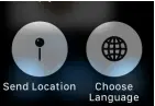  ??  ?? Forget typing in a lengthy descriptio­n of where you are — just tap Send Location.