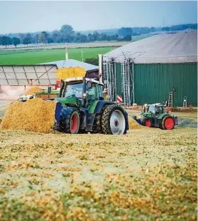  ??  ?? Biogas soll künftig als Biomethan ins Netz gehen