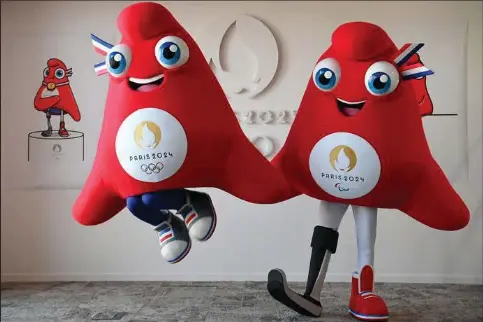 Frankrigs OL-maskot udløser diskussion under baeltested­et - PressReader