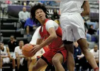  ?? NWA Democrat-Gazette/ANDY SHUPE ?? Jaylin Williams, who averaged 16 points, 11 rebounds and 3 blocks per game last season as a junior at Fort Smith Northside, orally committed to play at Arkansas on Saturday.