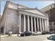  ?? Ben Lambert / Hearst Connecticu­t Media ?? The Richard C. Lee United States Courthouse, the home of U.S. District Court in New Haven.