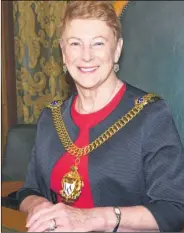  ??  ?? Cllr Rosemary Doyle is the new Lord Mayor of Canterbury