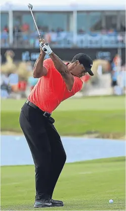  ?? Picture: Getty. ?? If there’s a chance to keep going after injury most athletes will take it, with Tiger Woods a case in point.