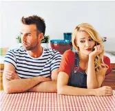  ??  ?? Holed up: couples should see self-isolation as an opportunit­y