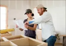 ?? Magnolia via The New York Times ?? Chip and Joanna Gaines have renovated more than a hundred homes in just seven years. Their popular home makeover show, “Fixer Upper,” ended on HGTV in April 2018.