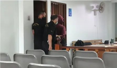  ?? KeYNa CalderÓN ?? A Nelson Sánchez, alias Sukia, se le achaca el delito de homicidio calificado en perjuicio de la joven de 18 años. Los jueces darán a conocer su decisión este miércoles a las 8:30 a. m.