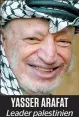  ??  ?? Yasser arafat Leader palestinie­n décédé