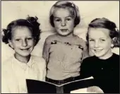  ?? ?? Sisters: Janet, left, Marjory and Moira