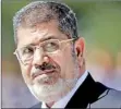  ??  ?? Mohamed Morsi