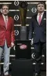  ?? Getty Images ?? Alabama’s Nick Saban, left, and Georgia’s Kirby Smart both hope to take home the trophy tonight.
