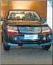  ??  ?? The vehicle, code-named ‘YFG’, is based on Suzuki’s popular Grand Vitara SUV.