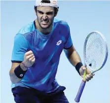  ?? GETTY ?? Matteo Berrettini, 25 anni, attesissim­o il suo rientro