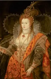  ??  ?? World’s first secret service: Elizabeth I