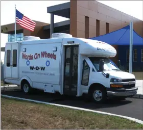  ?? SUBMITTED PHOTO ?? . WOW was started in 1979to provide public library service to seniors via a fully-stocked bookmobile that now makes regular stops at dozens of 55-plus living facilities in Montgomery County.