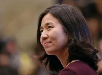 ?? ANGELA ROWLINGS / HERALD STAFF FILE ?? ‘MAKES FOR BETTER POLICY’: Boston City Councilor At-Large Michelle Wu has proposed an ordinance requiring private corporatio­ns to disclose tax subsidies and report on benefits to the city from them.