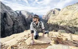  ?? AUSTIN TRIGG/COURTESY ?? Coyote Peterson will share stories at Fort Lauderdale’s Parker Playhouse Sept. 23.