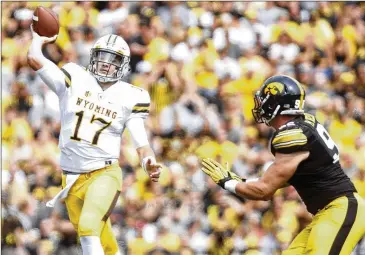  ?? MATTHEW HOLST / GETTY IMAGES ?? “When you go and you kind of check off all the boxes in terms of projecting what the Browns may do, it appears that Josh Allen (above) could be that pick,” says NFL Network analyst Bucky Brooks.