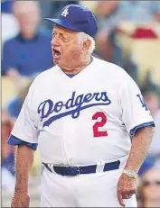  ?? Wally Skalij Los Angeles Times ?? THE DODGERS have been making all kinds of moves of late, maybe Tom Lasorda will be next?