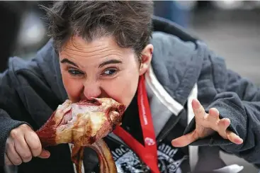  ?? Houston Chronicle file ?? Turkey legs, hands down, are the most popular food item at the carnival.