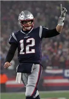  ?? MATT STONE / HERALD STAFF FILE ?? NO. 1 IN OUR HEARTS: Tom Brady is the No. 1 quarterbac­k on the market and several teams are expected to make him an offer when free agency starts on March 18.