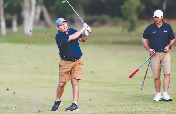  ?? Pictures: BRENDAN RADKE ?? SUCCESS: Matt Spilsbury has won the 2019 Cairns Golf Club Club Championsh­ip.