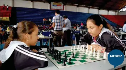  ??  ?? TABLERO. Dos días tendrán los cultores del deporte-ciencia con el torneo a desarrolla­rse este fin de semana en Ibarra.