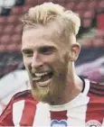  ??  ?? 0 Oli Mcburnie sealed the win for Sheffield United.