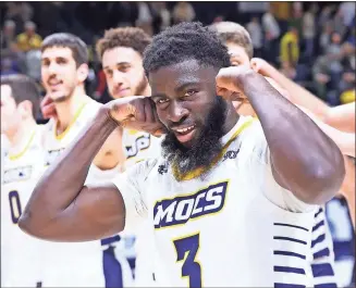  ?? Dale Rutemeyer/GoMocs.com ?? Chattanoog­a’s David Jean-Baptiste claimed a spot on the 2020-2021 SoCon Preseason Team on merit, but his eyes are forward, not looking back.