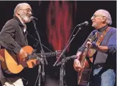  ?? COURTESY OF PMI ENTERTAINM­ENT GROUP ?? Peter Yarrow and Noel Paul Stookey of 1960s folk trio Peter, Paul and Mary will play the Meyer Theatre on Oct. 27.